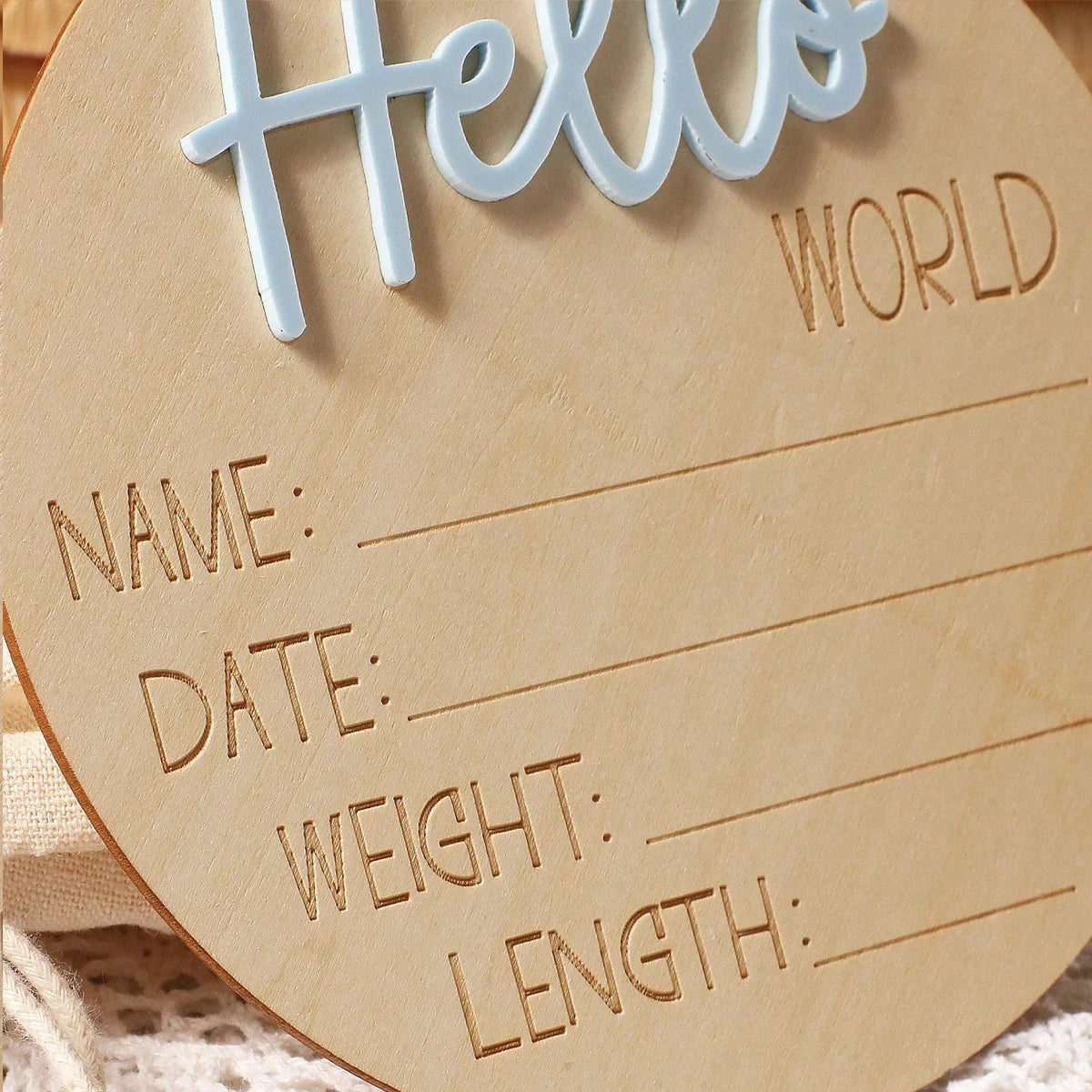 Placa Hello - Foto 4 | Bebê Baby Celi