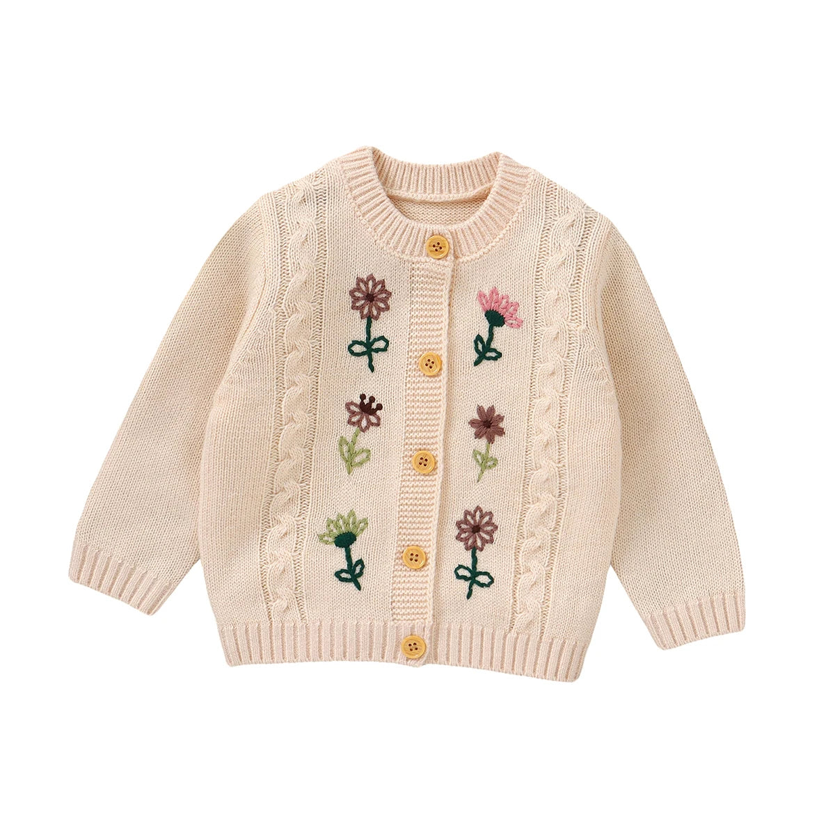 Cardigã Flores