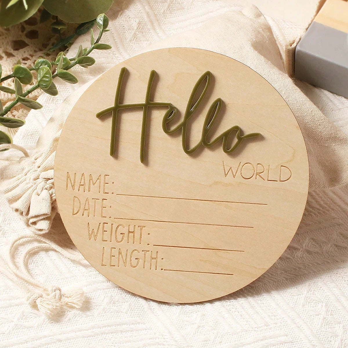 Placa Hello - Foto 7 | Bebê Baby Celi