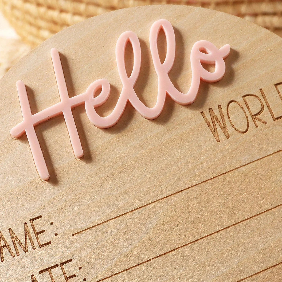 Placa Hello - Foto 5 | Bebê Baby Celi