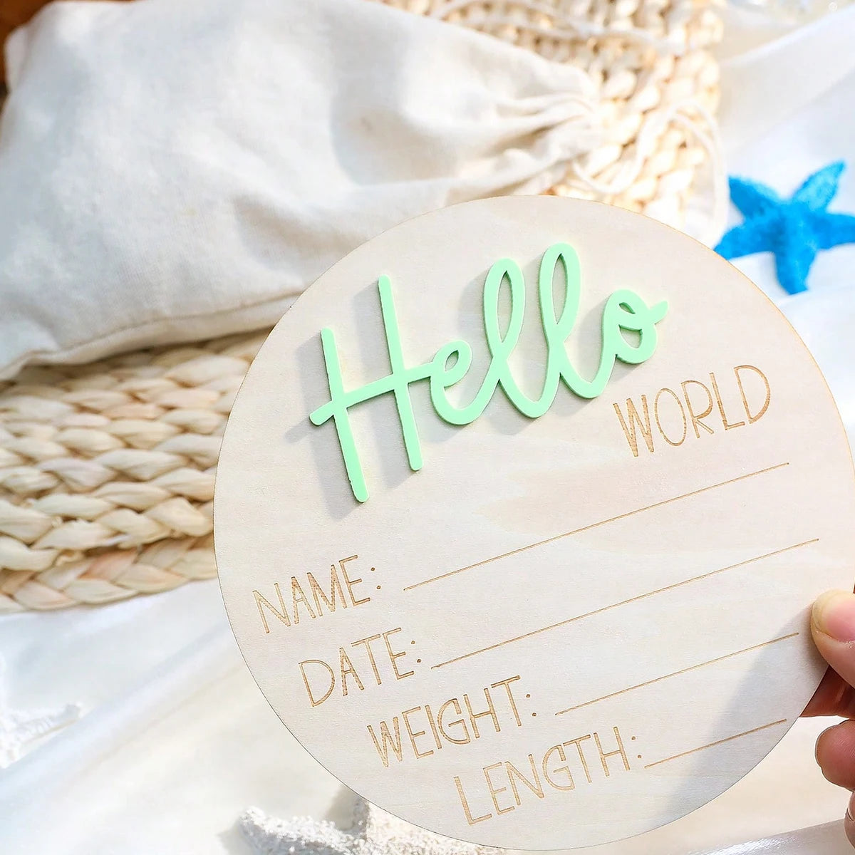 Placa Hello - Foto 6 | Bebê Baby Celi