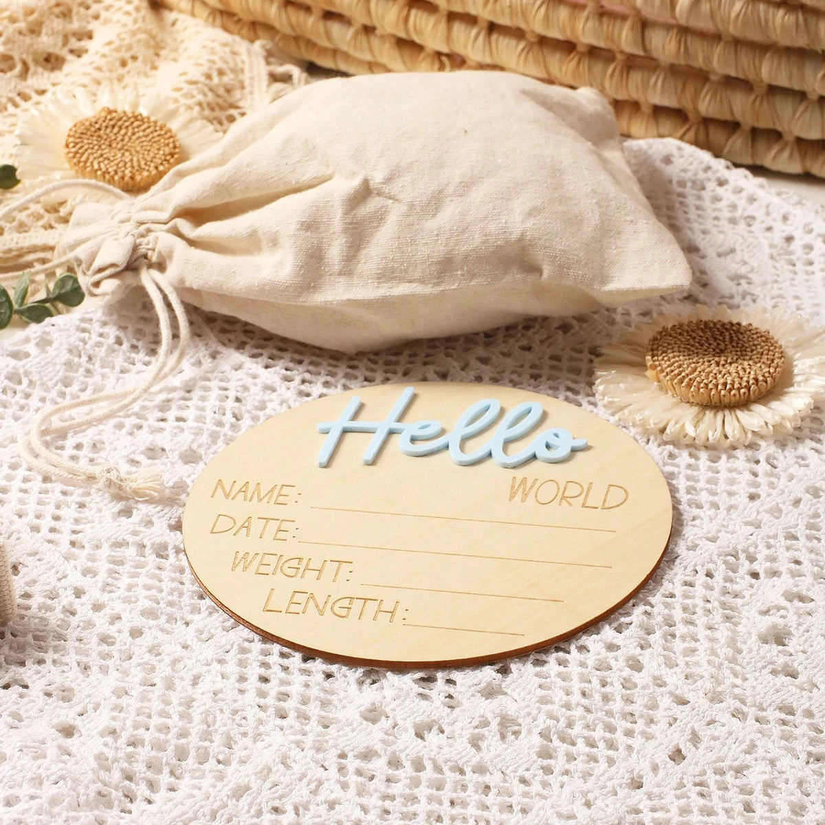 Placa Hello - Foto 3 | Bebê Baby Celi