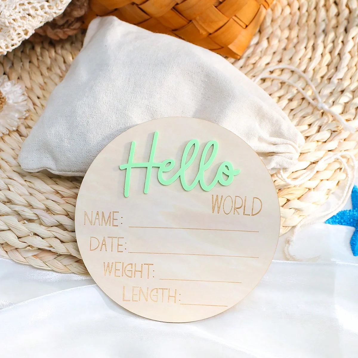 Placa Hello - Foto 2 | Bebê Baby Celi