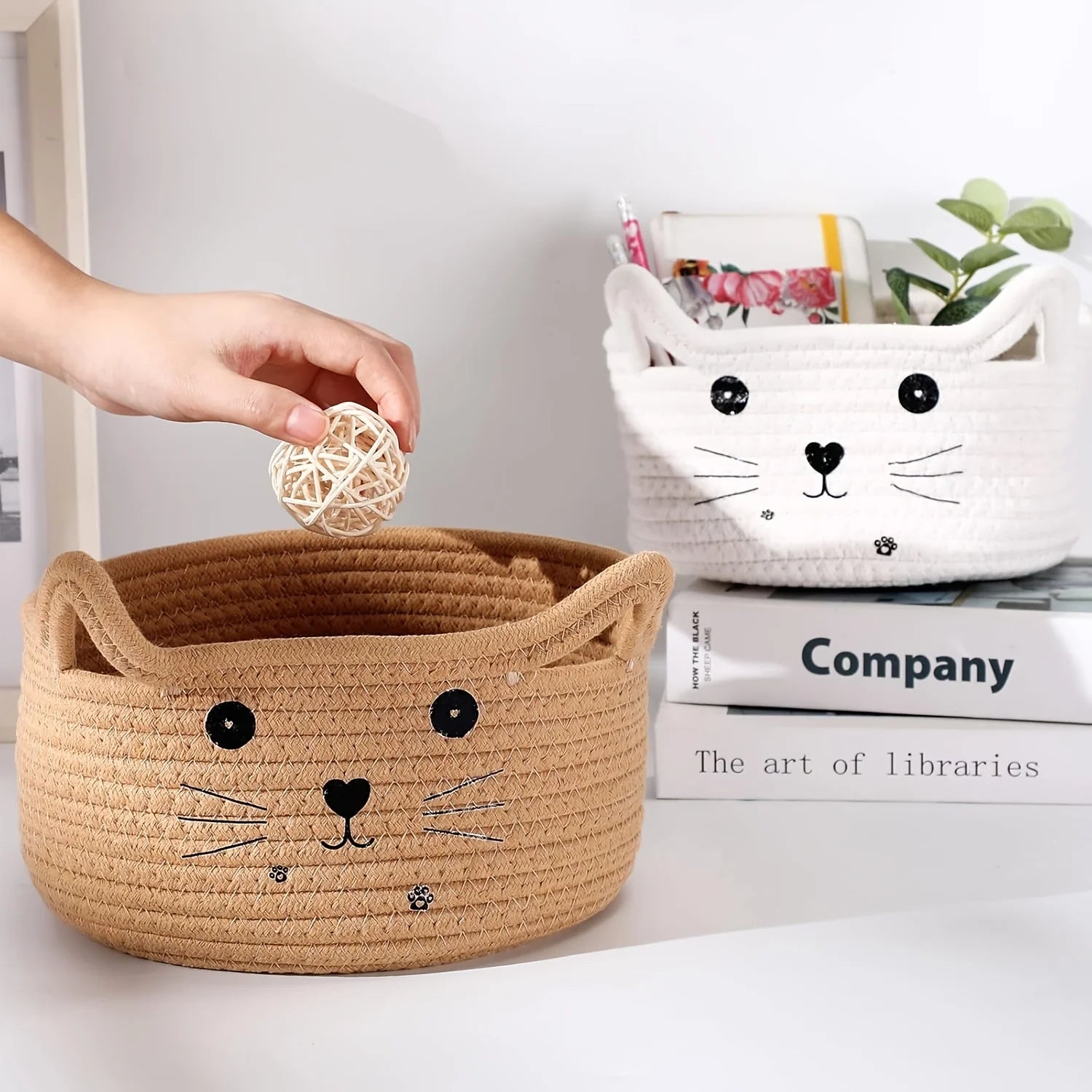 Cesto Organizador Gatinho